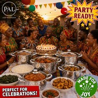 Offre Spéciale – Ensemble de 4 Pièces de Batterie de Cuisine en Céramique Antiadhésive Empilable Classique pour le Marché Africain, Idéal pour les Familles Arabes et Indiennes du Moyen-Orient