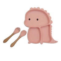 Certifié BSCI vente en gros et personnalisable sans BPA assiette sûre et sans odeur bavoir fourchette cuillère tasse napperon ensemble d'alimentation pour enfants