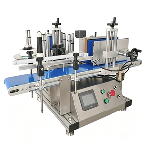 Étiqueteuse de bouteilles ronde de table, machine d'étiquetage entièrement automatique pour bouteilles de vin et pharmaceutiques - Product Image 3