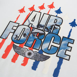 Calidad Ultra Durable 100% algodón camiseta de manga corta para hombre estilo callejero diseño gráfico secado rápido corto ajustado - Product Image 5