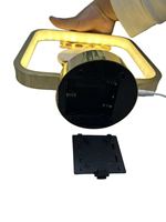 Lampe de bureau LED carrée avec cadre photo imprimé UV, décoration cadeau, veilleuse d'ambiance intérieure, affichage de souvenirs pour la maison