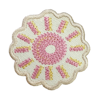 Chaud personnalisé saint valentin paillettes lettre coeur patch amour fer sur chenille patchs brodé appliqué perlé broderie