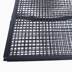Corde à dos fixe tissage chaise longue chaise longue empilable plage piscines hôtels restaurants parcs villas gymnases en métal - Product Image 3