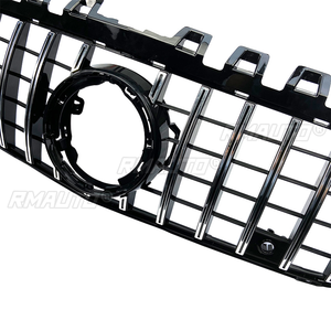 Grille de pare-chocs avant style GT Racing pour Mercedes Benz Classe A W177 2019 2020 2021 2022 A180 A200 A220, accessoire de style automobile - Product Image 3