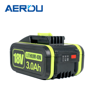Paquete de batería recargable Li-ion <span class=keywords><strong>18V</strong></span> 3Ah para baterías de herramientas eléctricas de taladro Worxs, batería de repuesto Worxs