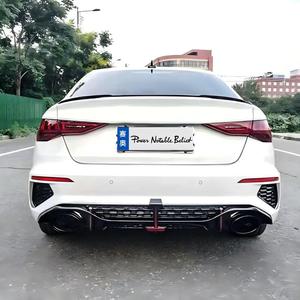 Diffuseur arrière noir brillant style RS3 pour Audi <span class=keywords><strong>A3</strong></span> 8Y <span class=keywords><strong>S</strong></span> <span class=keywords><strong>Line</strong></span> avec embouts d'échappement pour Audi <span class=keywords><strong>A3</strong></span> 8Y 2020 2021 2022 <span class=keywords><strong>2023</strong></span> 2024 - Product Image 6