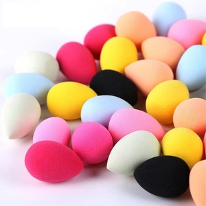 Juego de Esponjas de Maquillaje Mini Sin Látex de Marca Privada, Esponja Cosmética Vegana en Forma de Huevo, Esponjas Suaves para Mezclar Maquillaje Facial - Product Image 1