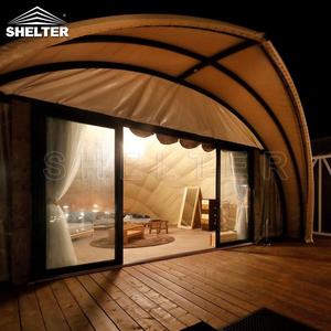 Isolation en forme <span class=keywords><strong>de</strong></span> coquille coquillage personnalisé pour le glamping en plein air tente cocon <span class=keywords><strong>de</strong></span> luxe coques <span class=keywords><strong>de</strong></span> glamping avec <span class=keywords><strong>salle</strong></span> <span class=keywords><strong>de</strong></span> <span class=keywords><strong>bain</strong></span> - Product Image 5