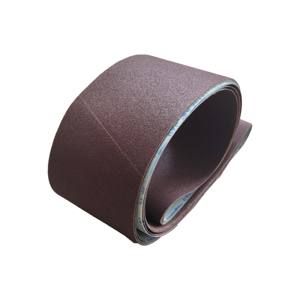 Bande abrasive en oxyde d'aluminium à bas prix 75*457mm Gxk51 pour <span class=keywords><strong>ponceuse</strong></span> à bande portable - Product Image 1