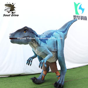 T-rex 워킹 로봇 의상 쥬라기 월드 할로윈을위한 전체 공룡 코스프레 - Product Image 2