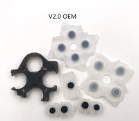 Ensemble de boutons en caoutchouc pour manette PS5 BDM 010 020, boutons en caoutchouc L1R1, bouton directionnel, pièce de rechange