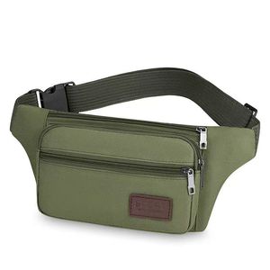 Sac banane vintage en toile grande capacité pour hommes et femmes, sac bandoulière zippé antivol et étanche pour affaires et sport, vente en gros - Product Image 4