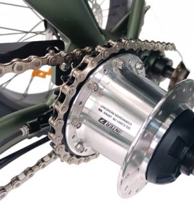 QUEENE di alta qualità 3 ruote Cargo E-triciclo grasso pneumatico caccia <span class=keywords><strong>bicicletta</strong></span> <span class=keywords><strong>elettrica</strong></span> <span class=keywords><strong>con</strong></span> mozzo anteriore del motore 48V batteria al litio - Product Image 5