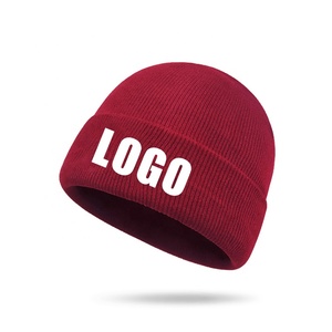 Sewingman Bonnet Skully en tricot côtelé personnalisé en acrylique mélangé sans <span class=keywords><strong>d</strong></span>émangeaison de qualité supérieure quantité minimale de commande bas Chapeaux <span class=keywords><strong>d</strong></span>'hiver Tuque Caps - Product Image 5