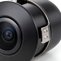 Caméra de recul noire, caméra de stationnement arrière, caméra CCD pour la sécurité du véhicule