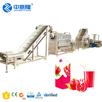 Ligne de production aseptique complète de fabrication de jus machine d'emballage de briques en carton eau usine
