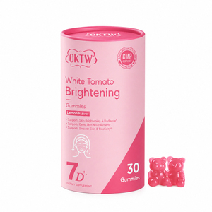 OKTW Ready Stock Custom Formula White <b>Tomato</b> soft chew gummies skin brightening astaxanthin For Amazon Sellers - Product Image 1