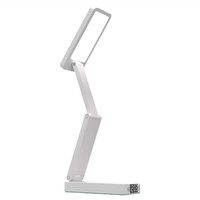 Lampe de table pliante USB Touch Dimmable Veilleuse Étudiant Dortoir Lecture Protection des yeux Chambre LED USB Charge Lampe de bureau