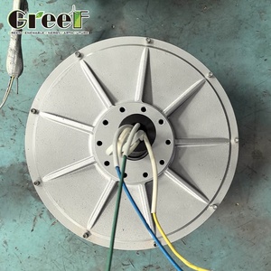 Generador PM sin núcleo de disco de 5KW 10KW 50KW, alternadores de CA de imanes de 48V 220V trifásicos para uso eólico - Product Image 6