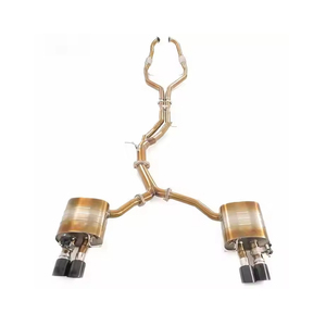 <span class=keywords><strong>Escape</strong></span> Catback de aleación de titanio de alto rendimiento para <span class=keywords><strong>Audi</strong></span> S4/<span class=keywords><strong>S5</strong></span> B9 3,0 T Tubo de control de válvula de <span class=keywords><strong>escape</strong></span> - Product Image 1