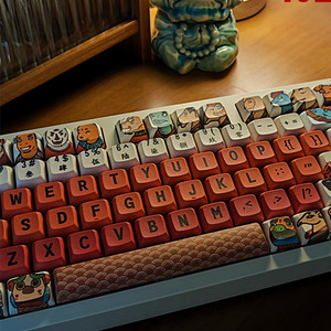 Capuchons de touches à thème animal du zodiaque chinois, profil Cherry/KCA, PBT Dye Sub pour clavier mécanique à interrupteurs <span class=keywords><strong>Mx</strong></span> 61/64/68/104 - Product Image 2
