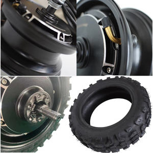 HH 90/55-6 10인치 11인치 48V 60V 72V 1500W 브러시리스 디스크 브레이크 전동 DIY 듀얼 스쿠터 허브 모터 변환 키트 - Product Image 4