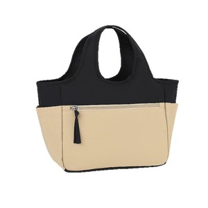 Bolso Tote Jianyunshoutibao con Bloques de Color, Resistente al Agua, para Uso Diario, Bolso de Mano para Mujer - Product Image 5