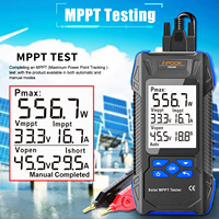 Testeur solaire MPPT portable I-POOK PK59R, suivi du point de puissance maximale 0-90V 0-2000W IP65, test électrique