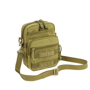 Borsa a tracolla regolabile con motivo mimetico tattico EDC con motivo comodo marsupio in Nylon per uso quotidiano all'aperto - Product Image 5