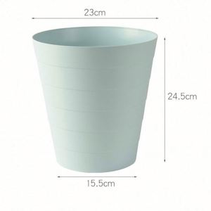 Plastic Open Top 12L Eco-Friendly Trash Can <b>for</b> Office & Household Use Indoor <b>Storage</b> Bucket - Product Image 1