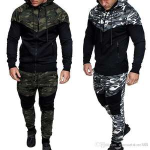 Chándal de jogging para hombre con estampado de camuflaje, ropa deportiva para exteriores, impresión por sublimación personalizada, secado rápido, transpirable, Demair Sports - Product Image 2