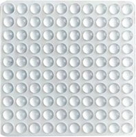 100 unidades de almohadillas amortiguadoras de cierre suave para puertas de armario, amortiguadores de sonido para puertas de armario, cajones de cocina y marcos de fotos