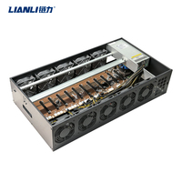 Boîtier de serveur 12 gpu b250 support 12 gpu silent rig frame 12 gpu carte mère avec alimentation haute puissance boîtier de serveur
