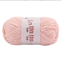 Fil de chenille volumineux personnalisé 100g 100% fil de fantaisie en polyester pour tricoter motif teint
