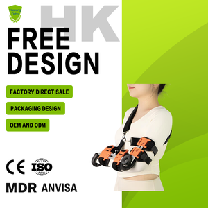 Instrument médical réglable de classe I de fixation de l'articulation du coude pour la rééducation post-chirurgicale <span class=keywords><strong>Fracture</strong></span> du <span class=keywords><strong>radius</strong></span> ulnaire de l'humérus - Product Image 1