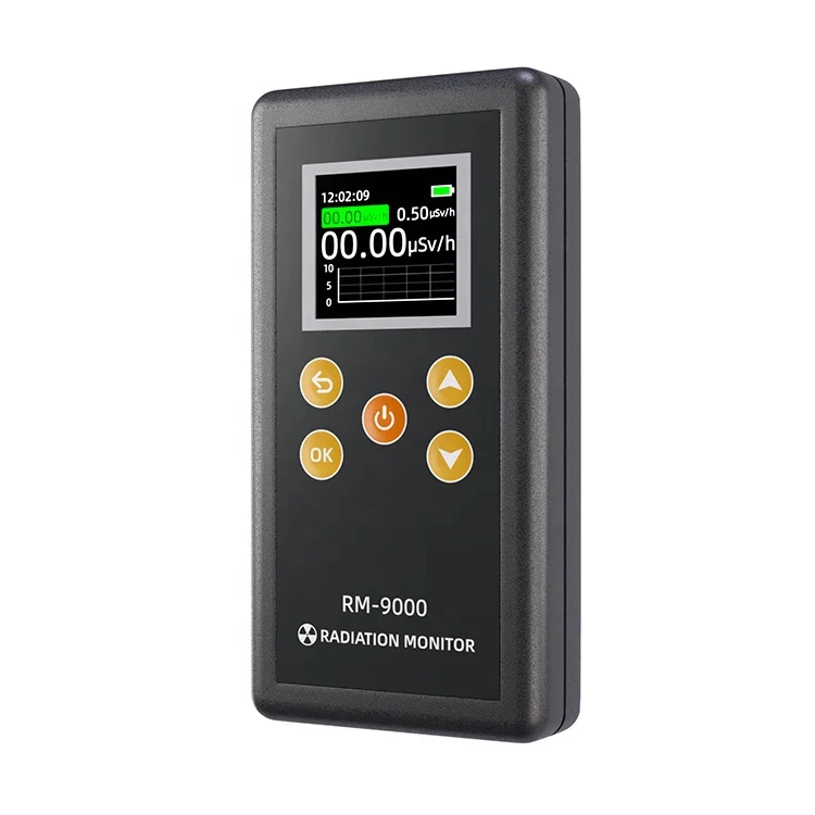 Personal Nuclear Radiation Monitor X Ray Y Ray Beta Detector Gamma Radiation Dosimeter Monitor Radiation Tester With Alarm