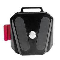 Personnalisé votre plaque de dégagement rapide style V 1/4 "filetage, système de dégagement rapide plaque QR adaptateur de montage sur trépied pour appareil photo