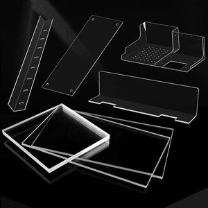 Vente en gros <span class=keywords><strong>Plexiglas</strong></span> incassable haute brillance couleur personnalisée feuille de polycarbonate plastique PC transparent - Product Image 2