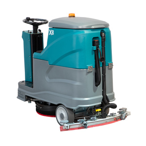 Fregadora de Pisos de Alta Presión GIYO X8 Eléctrica y sin Vibraciones con Ancho de Limpiador de 900 mm y Equilibrio de 230 kg para Laboratorios de Precisión - Product Image 4