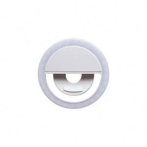 Cadeaux promotionnels, anneau lumineux LED rechargeable personnalisé avec logo imprimé pour téléphone portable, anneau lumineux pour selfie, lumières LED pour selfie pour téléphone - Product Image 1