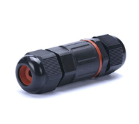 Connecteurs étanches pour l'aviation UAC-200-5 Type I Matériau PA66 Degré de protection IP68 Connecteur étanche en laiton nickelé