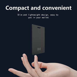 Carte de <span class=keywords><strong>suivi</strong></span> de portefeuille pour Apple Trouver ma carte Localisateur d'animaux MFI Carte de charge sans fil ultra-mince Portefeuille Anti-perte Localisateur d'enfant - Product Image 5