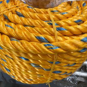 Durable 3/4 Strands 3/4 Inch 1 Inch Polypropylene Marine <b>Fishing</b> PP Rope 600 Feet Twist Anti-UV Custom Color for Mooring - Product Image 1