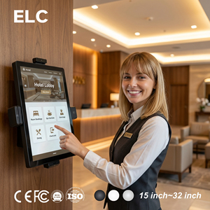 Kiosques de paiement muraux Debian12 pour la restauration, avec caméra 4K, identification faciale, grand écran 32 pouces, pour les repas d'entreprise - Product Image 1