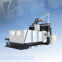 Centre d'usinage CNC à portique 5 axes pour l'aérospatiale et la moulage - GUOSHENG GMF4030X, Centre d'usinage à portique robuste