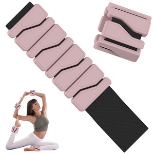 Pesas Ajustables de Silicona para Muñeca y Tobillo, Rectangulares, 2 lb por Par, Cierre Elástico, Multideportivas, para Correr, Ejercicio Físico, Personalizadas - Product Image 1