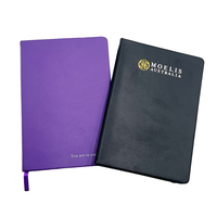 Carnet de notes Journal avec logo imprimé Carnets à couverture rigide en cuir PU avec logo Cahier en cuir A5