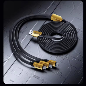 Cavo di Ricarica Rapida 3in1 66W 1,2 m all'Ingrosso, Cavo Dati USB Tipo C per Android PHONE 15 16, Stampante in Nylon - Product Image 5