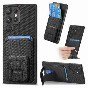 Funda de cuero de lujo para teléfono móvil para Samsung S25 Plus Samsung S24 Soporte ultra simple Soporte multiángulo <span class=keywords><strong>Características</strong></span> de protección - Product Image 5