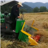 Moissonneuse-batteuse à colza 35 CV pour tiges épaisses, avec fonctions de ramassage et d'essorage
